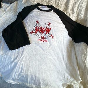 Shogun Tattoo Baseball tee Pasadena CA